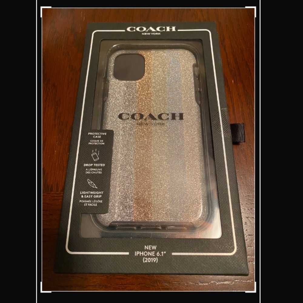 NEW iPhone 11 (2019) COACH Cell Phone Case - NWT